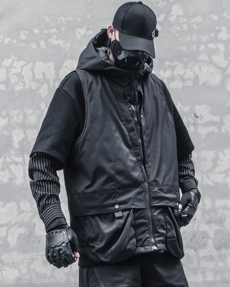 Functional Hooded Winter Vest