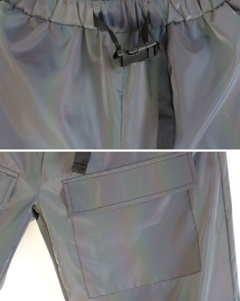 Functional  Laser Colorful Reflective Pants