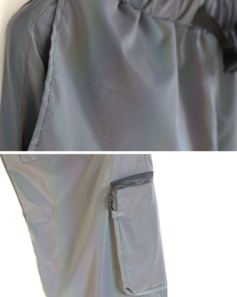 Functional  Laser Colorful Reflective Pants