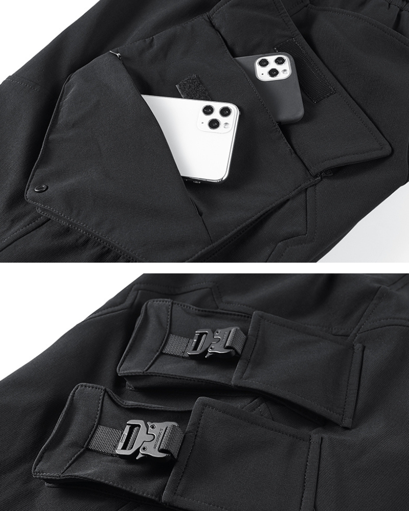 Functional Multi-Pocket Cargo Shorts
