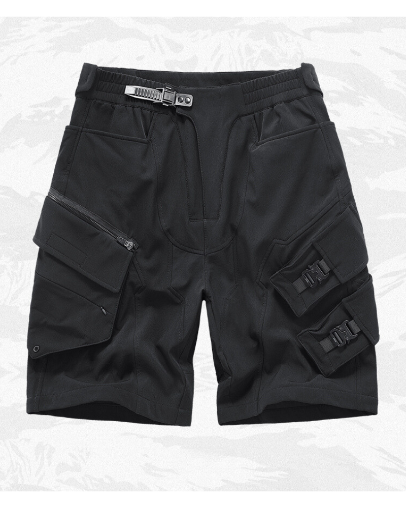 Functional Multi-Pocket Cargo Shorts