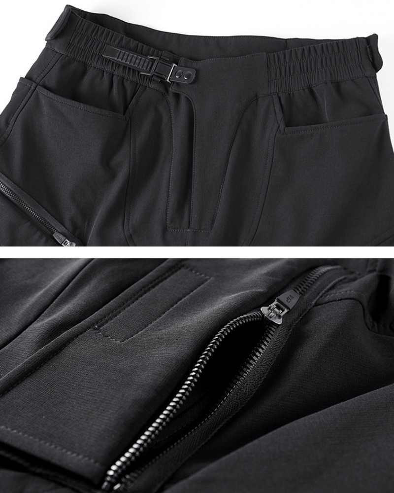 Functional Multi-Pocket Cargo Shorts