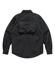Functional Multi-Pocket Detachable Sleeve Shirt