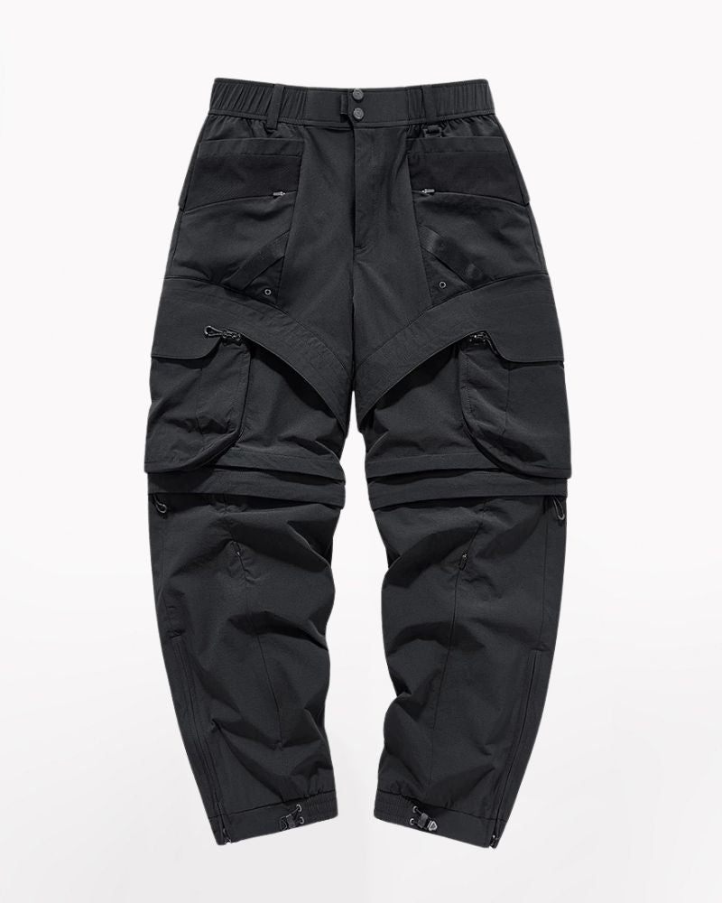 Functional Multi-Pockets Convertible Cargo Pants