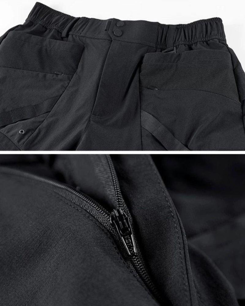Functional Multi-Pockets Convertible Cargo Pants
