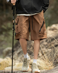 Functional Outdoor Quick-Drying Cargo Shorts