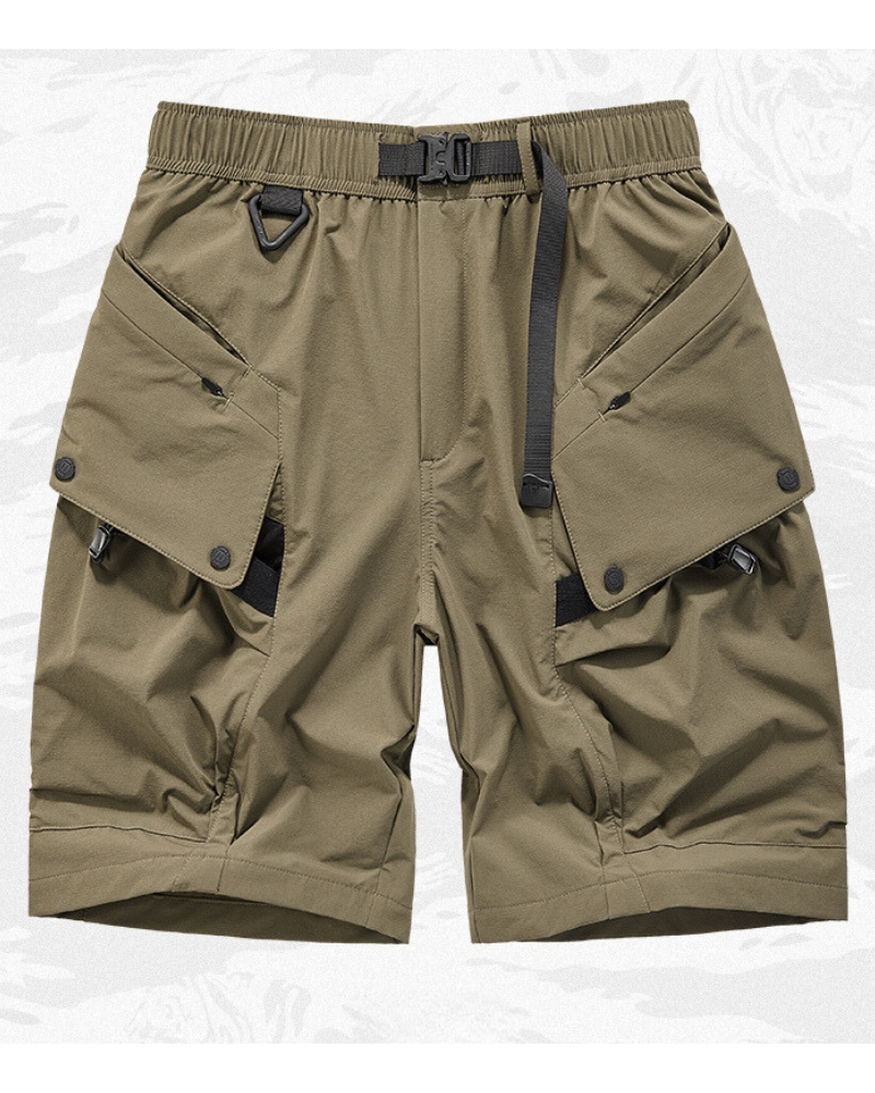 Functional Quick-Drying Cargo Shorts