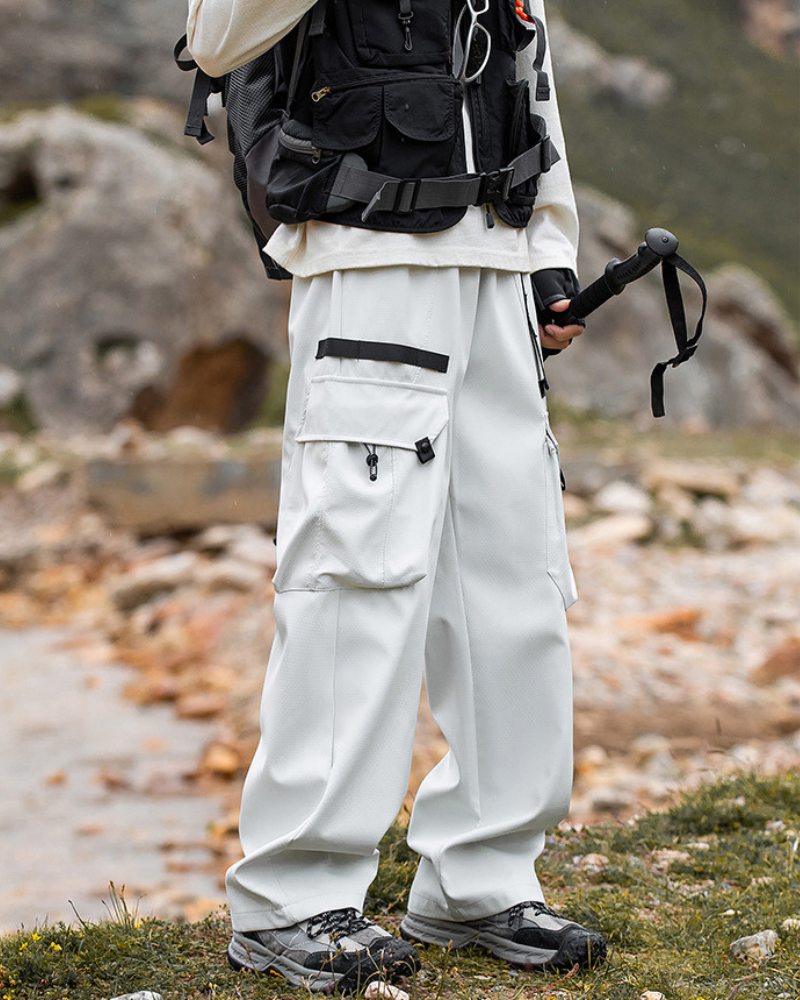 Functional Quick-Drying Waterproof Outdoor Hiking Cargo Pants