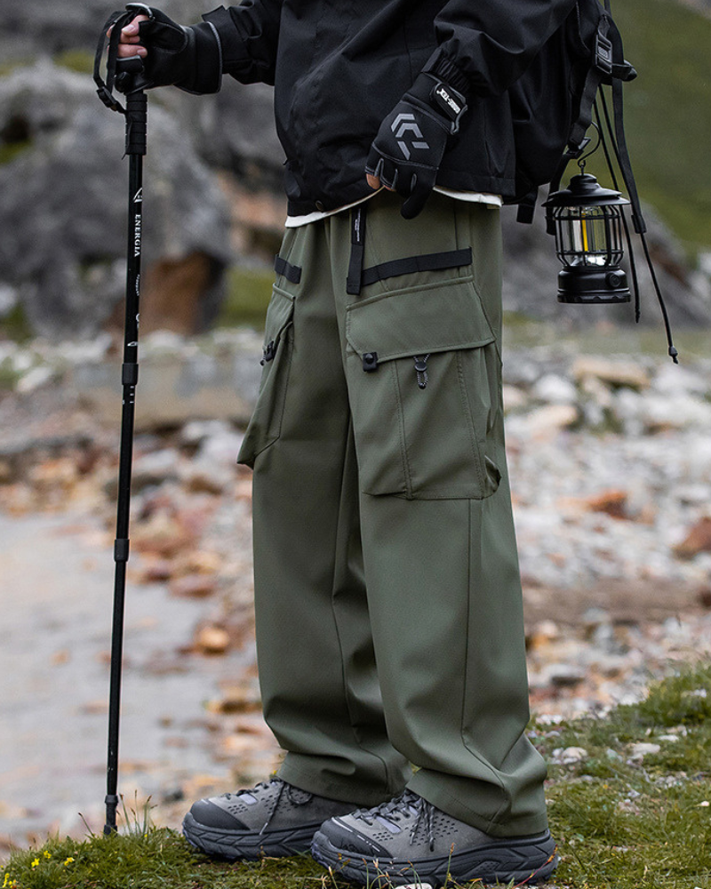 Functional Quick-Drying Waterproof Outdoor Hiking Cargo Pants