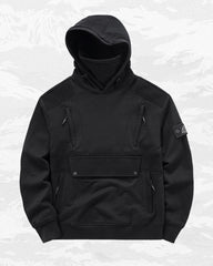 Tactical Multi-Pocket Mask Hoodie