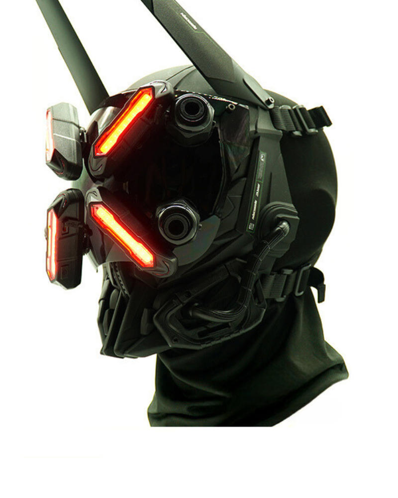Future Envoy LED Cyberpunk Helmet Mask