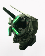 Future Envoy LED Cyberpunk Helmet Mask