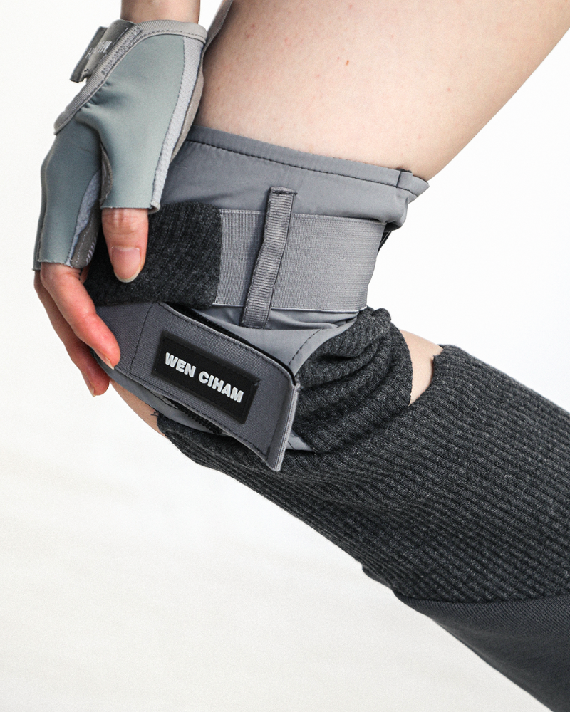 Future-Asymmetrical Y2K Mech Leg Covers