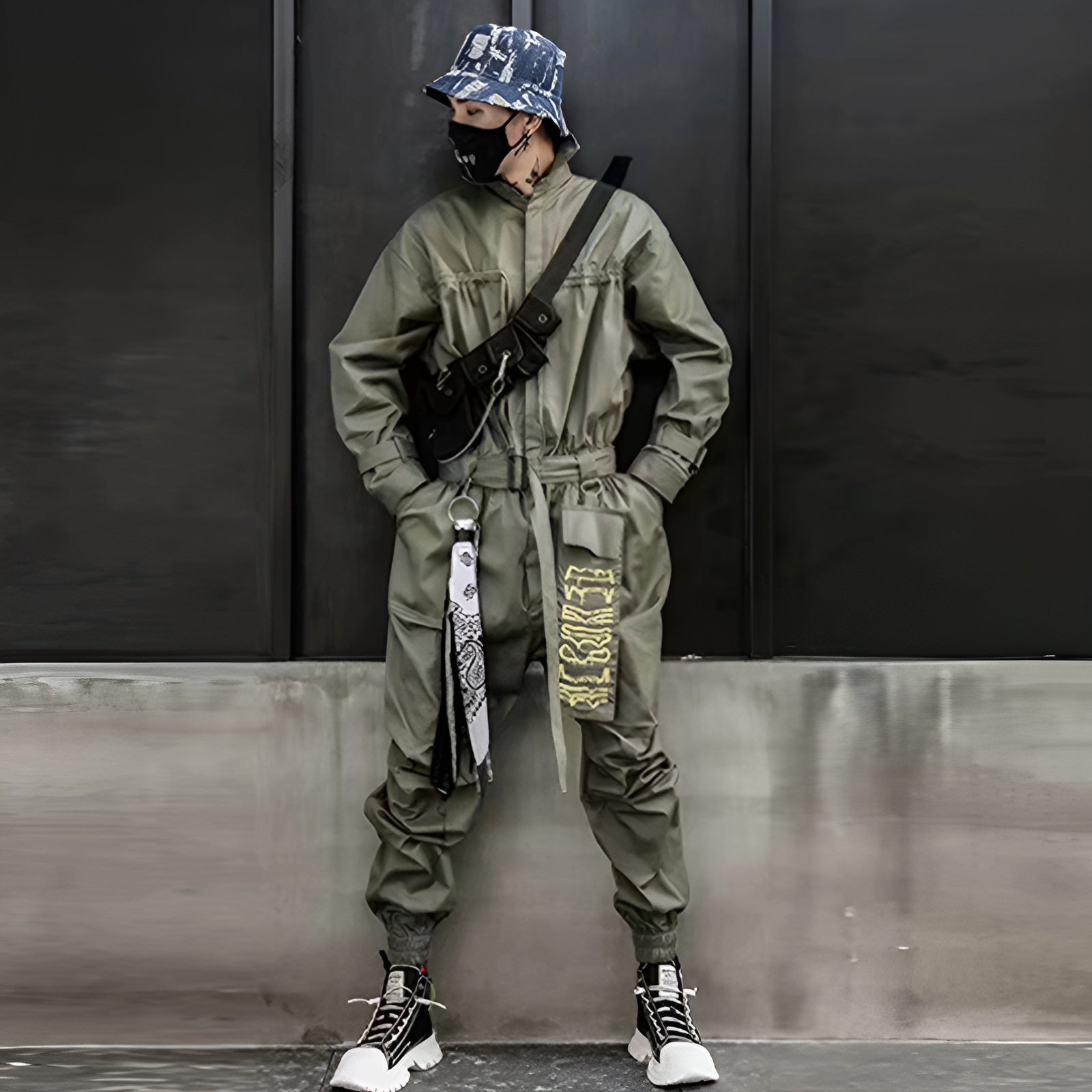 Men's Techwear Overalls