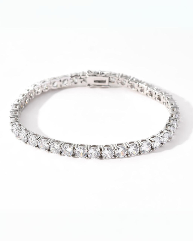 Hip Hop Tennis Cuban Link Bracelet