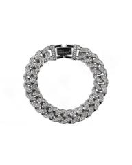 Hip Hop Titanium Steel Cuban Link Chain Necklace
