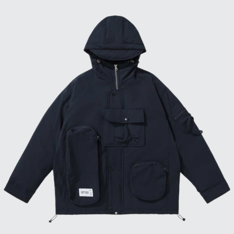 Hooded Sweater With Pockets