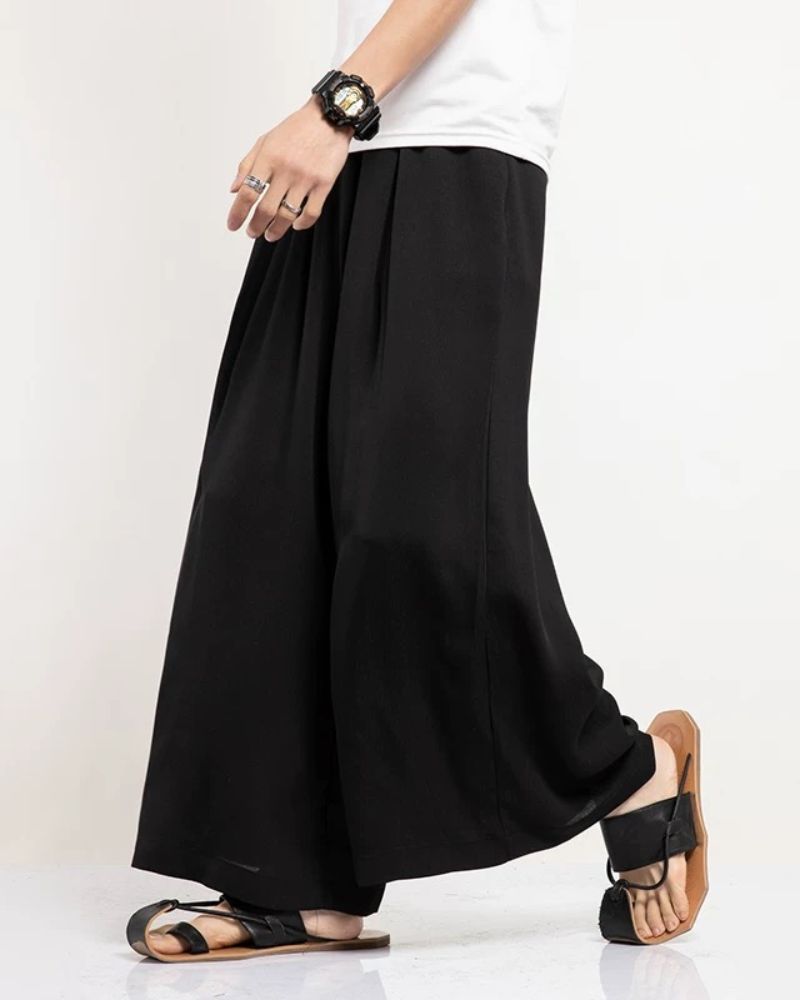 Janpanese Belt Wide Hakama Pants