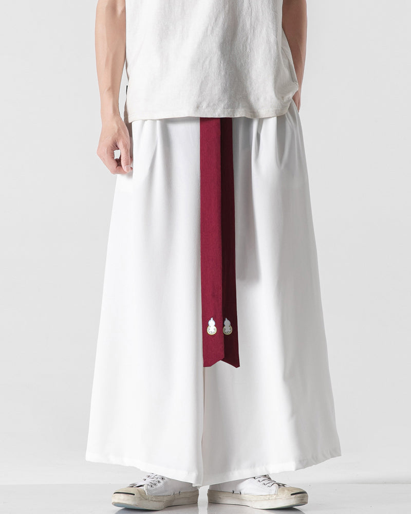 Janpanese Belt Wide Hakama Pants