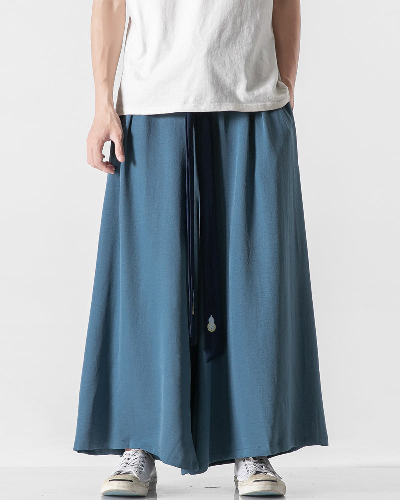 Janpanese Belt Wide Hakama Pants