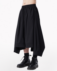 Japanese Deconstructed Shirt Look Hakama Pants