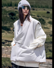 Japanese Style Outdoor Winter Unisex Puffer Vest