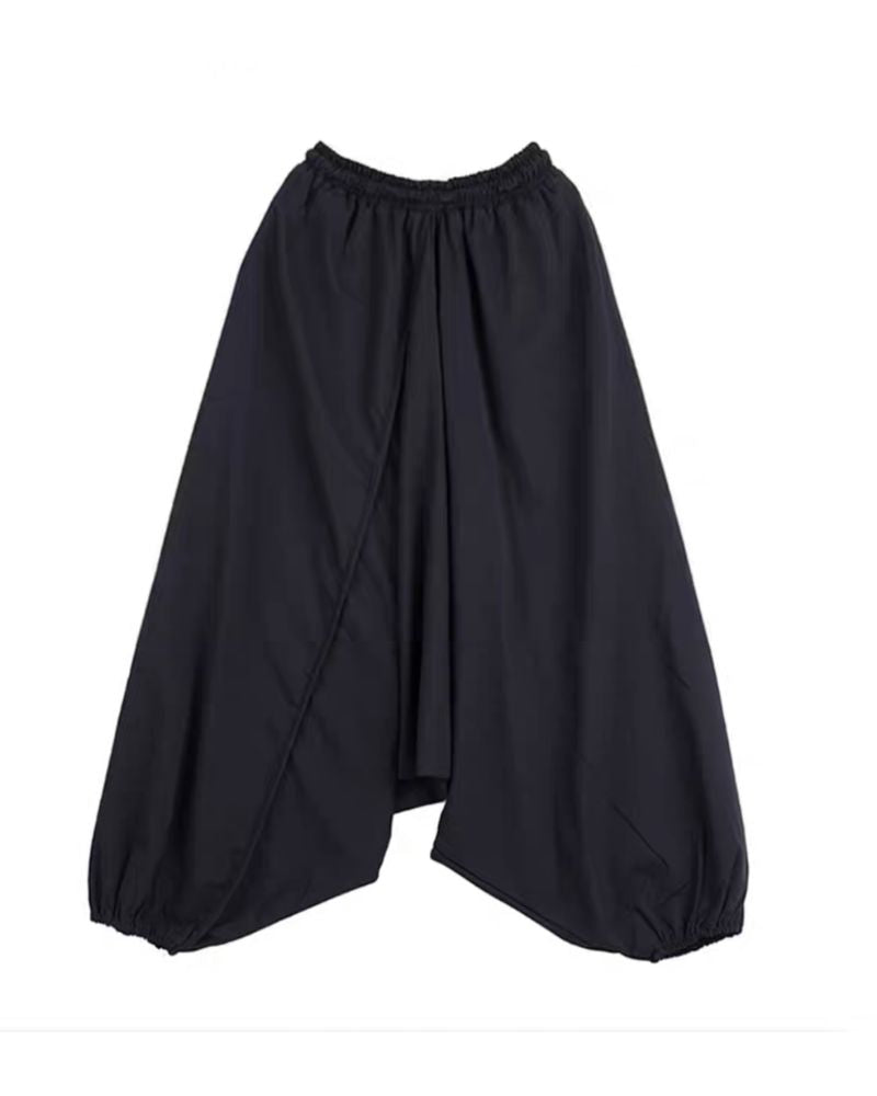 Japanese Hakama Black Pants