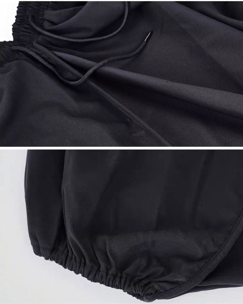 Japanese Hakama Black Pants