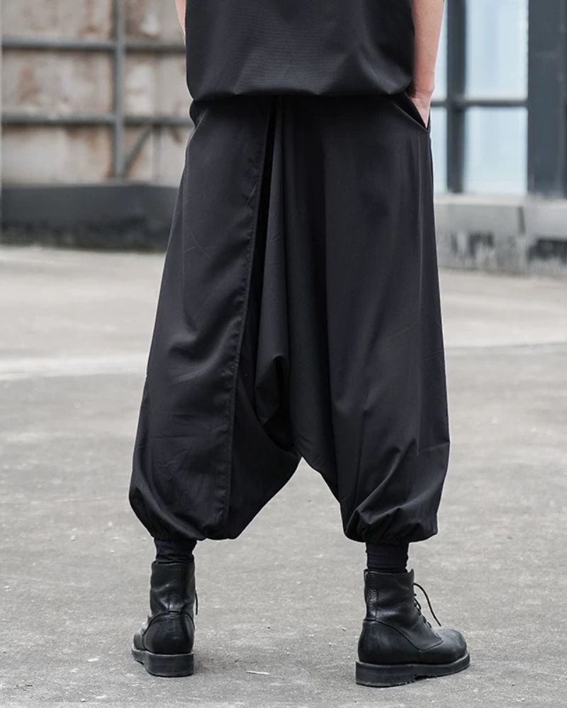 Japanese Hakama Black Pants