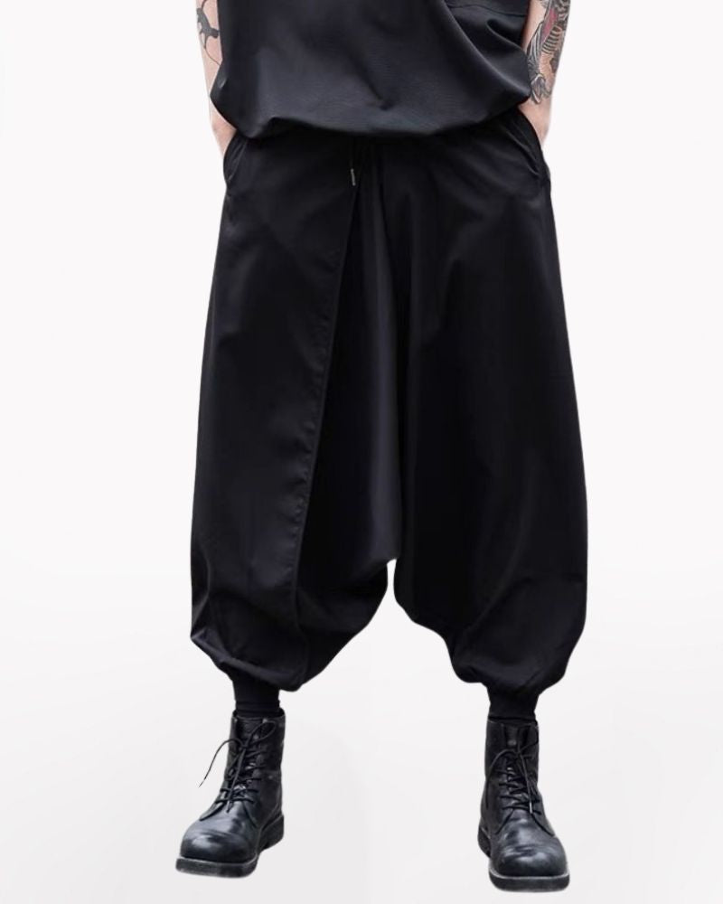 Japanese Hakama Black Pants
