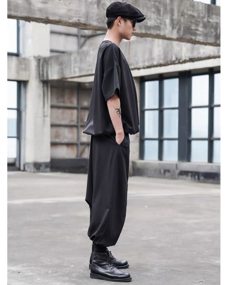 Japanese Hakama Black Pants