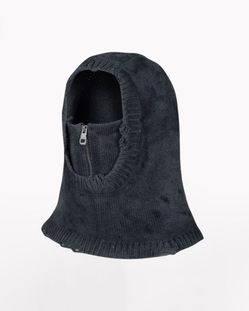 Knit Removable Face Mask Balaclava