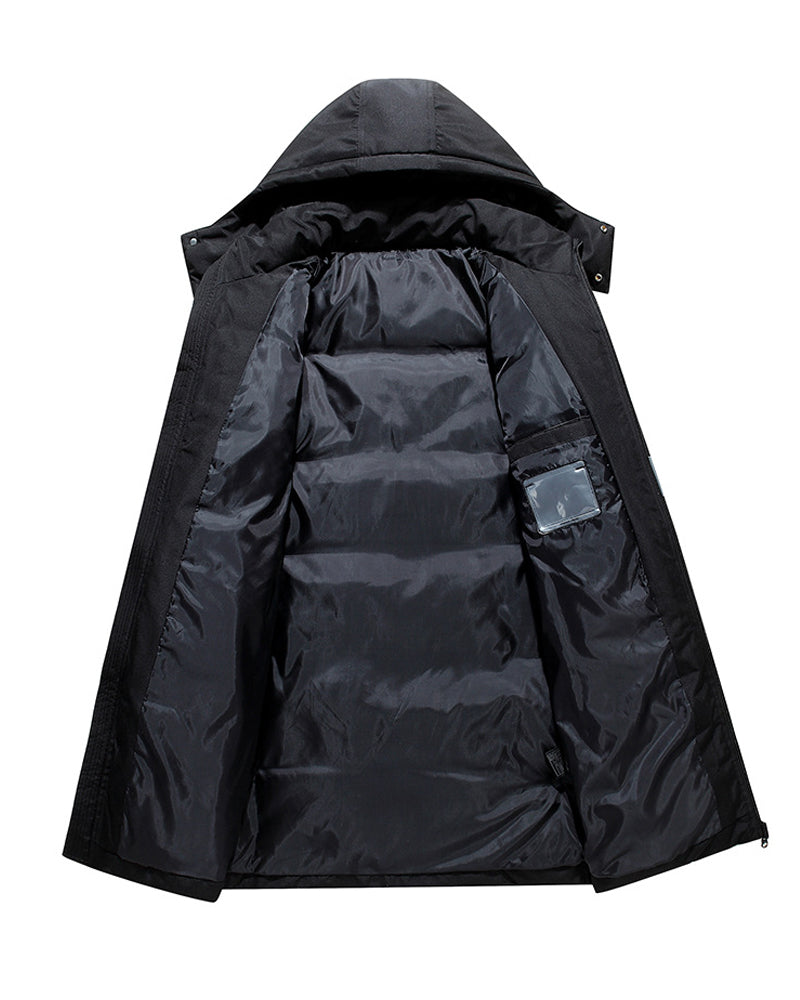 Windproof and Snowproof Warm Coat