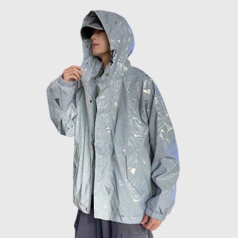 Men's Reflective Hoodie