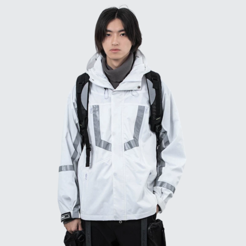 Reflective Hoodie Men