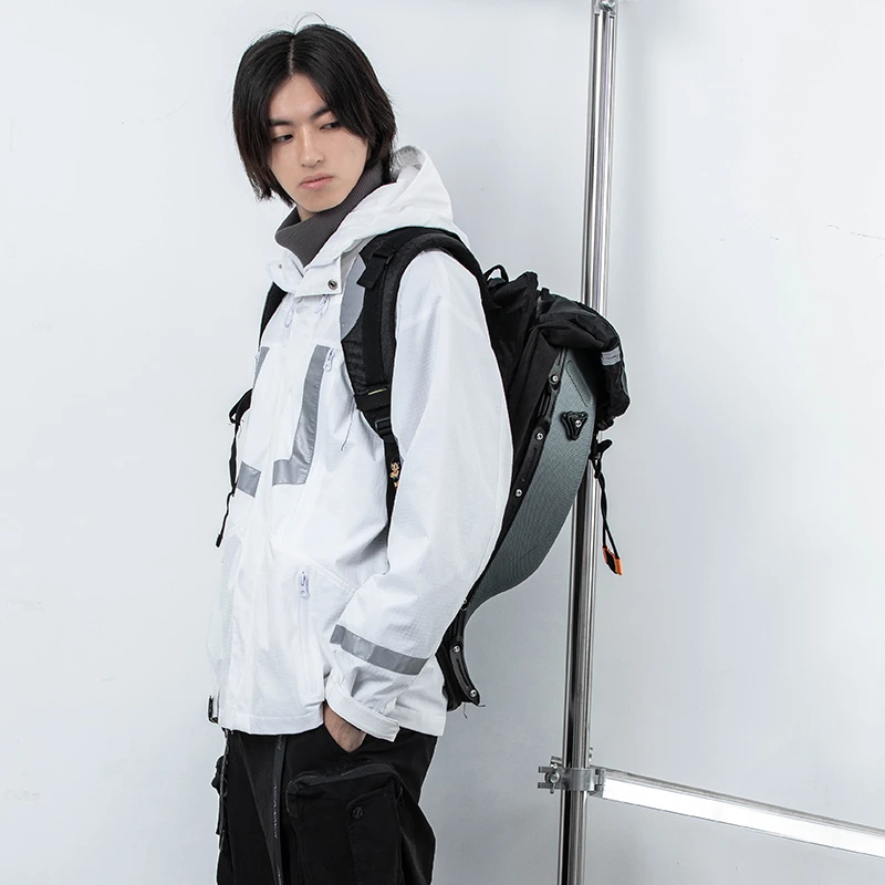 Reflective Hoodie Men