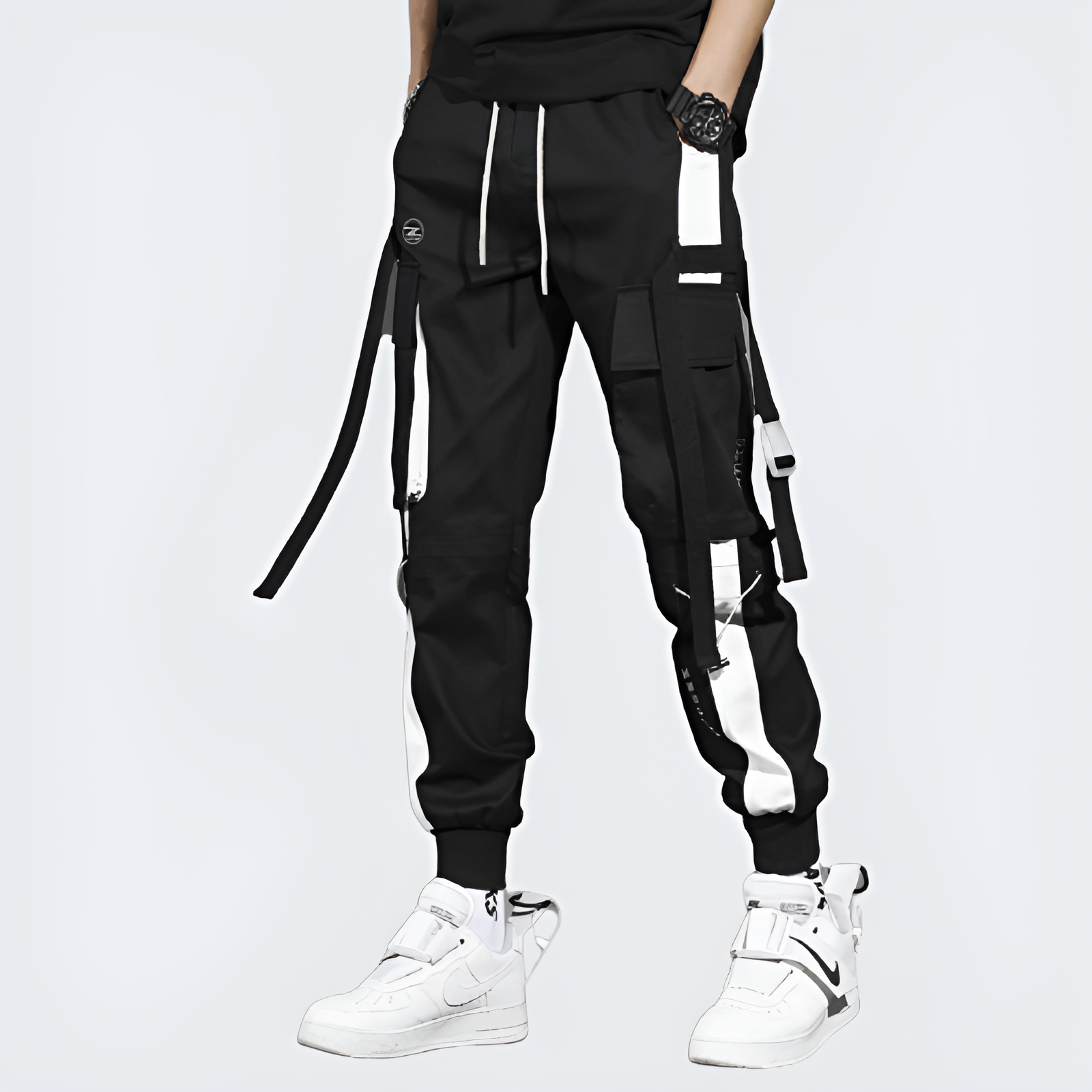 Strap Cargo Pants