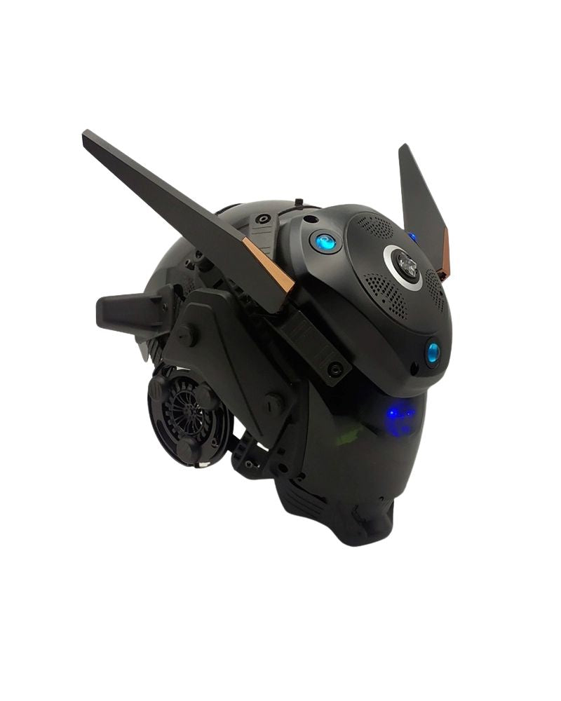Mechanical Illuminated Cyberpunk Helmet