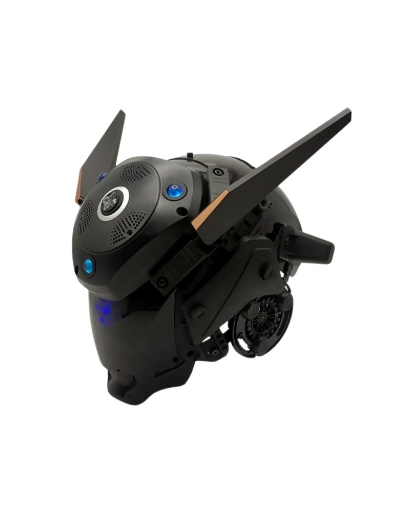 Mechanical Illuminated Cyberpunk Helmet