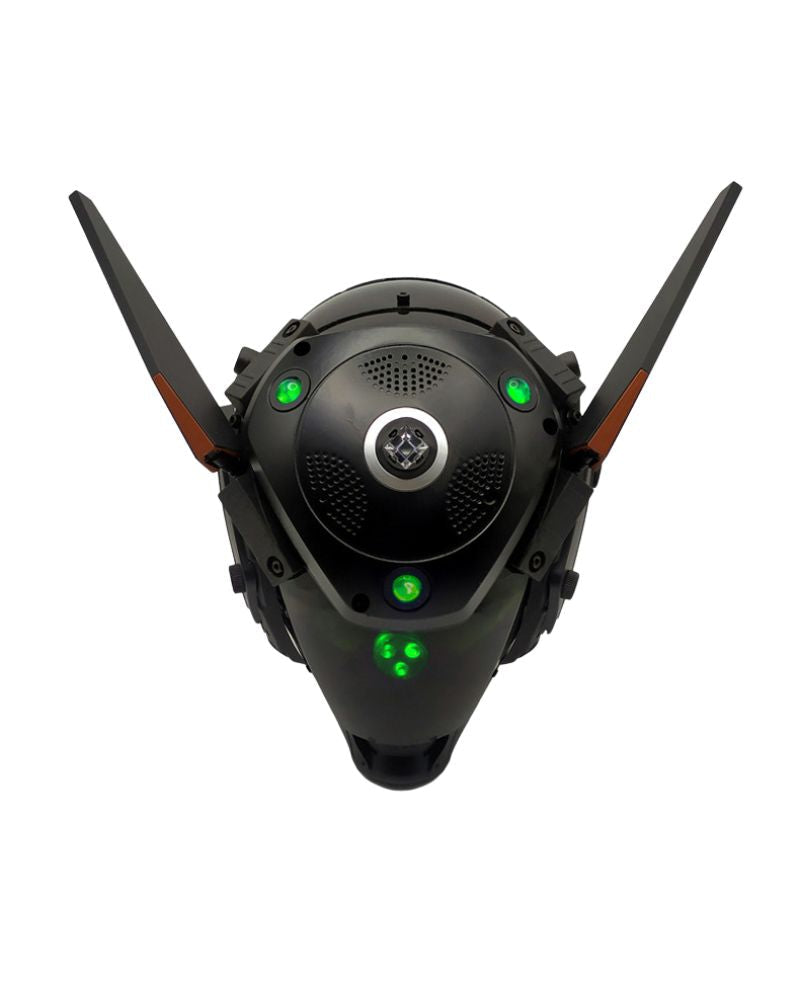 Mechanical Illuminated Cyberpunk Helmet