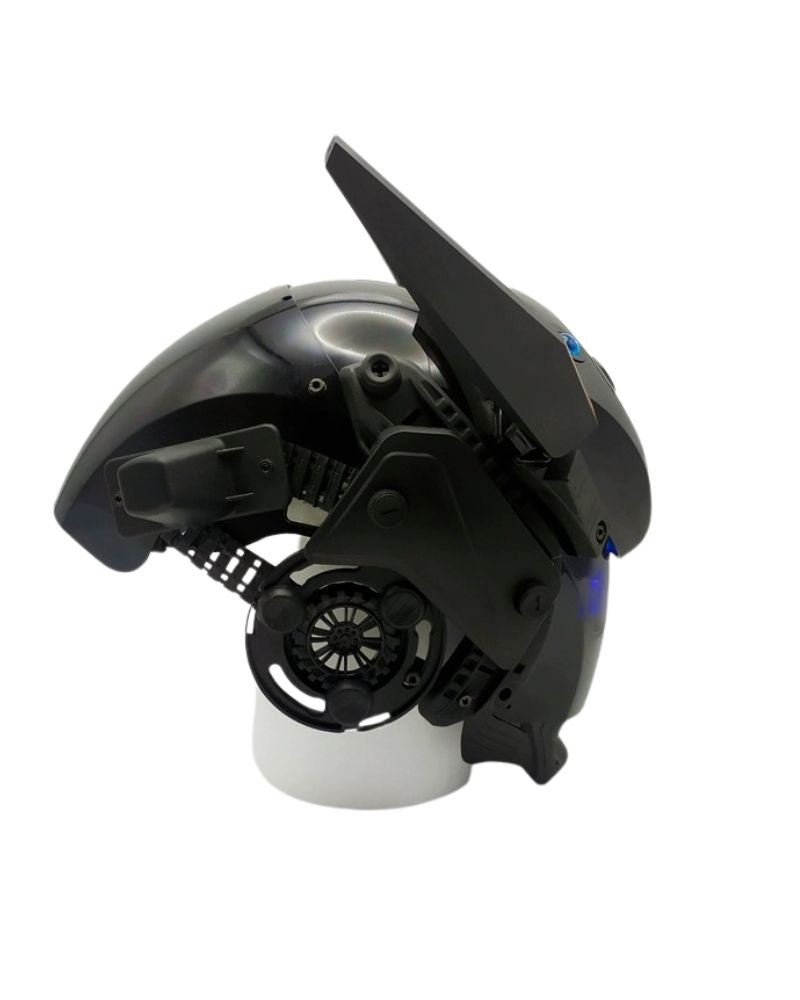Mechanical Illuminated Cyberpunk Helmet