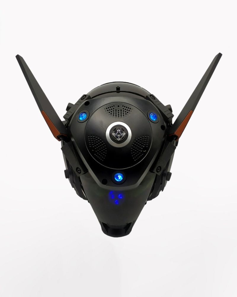 Mechanical Illuminated Cyberpunk Helmet