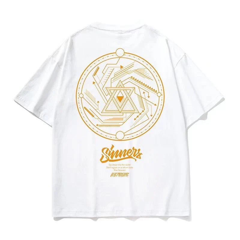 Futuristic Tech T-Shirt Design
