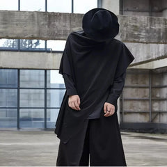 High Collar Poncho