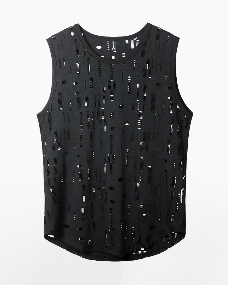 Men's Mesh Breathable Sleeveless Muscle Shirt
