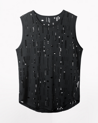 Men's Mesh Breathable Sleeveless Muscle Shirt