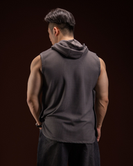 Men's Tank Top Sports Hooded Muscle Shirt