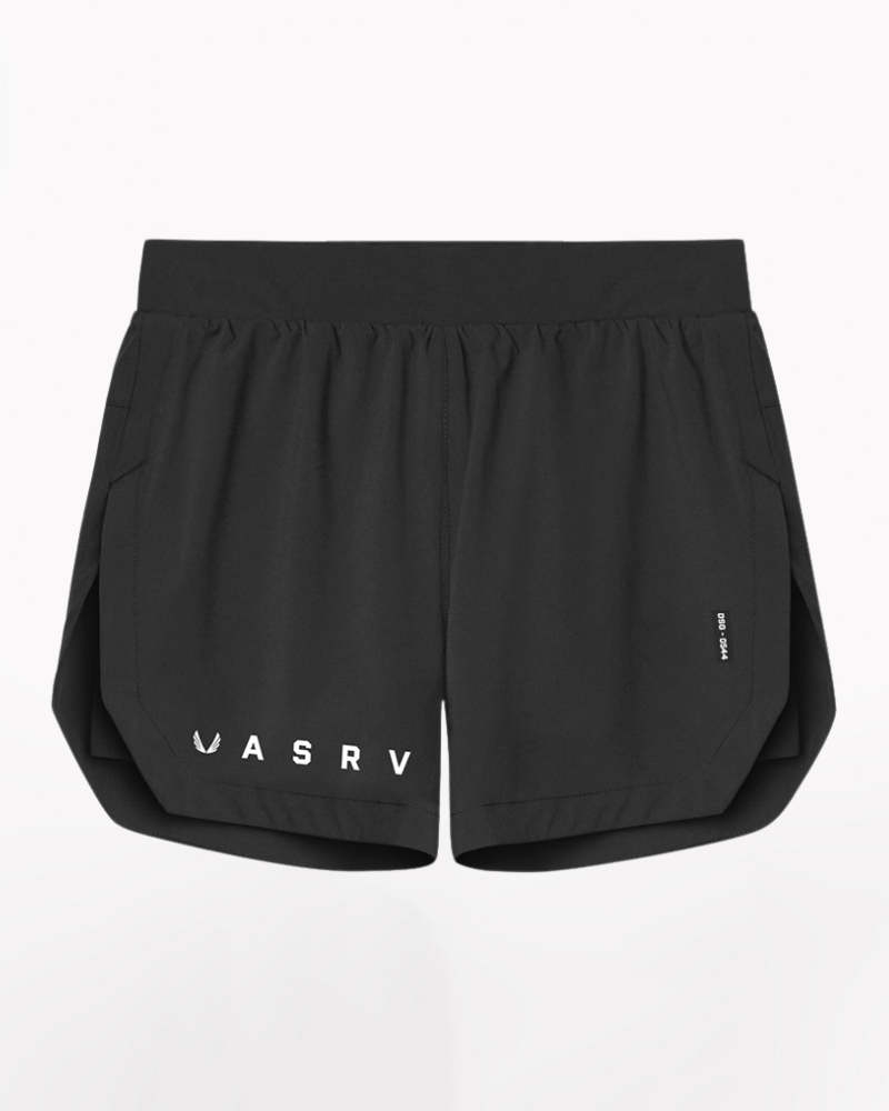 Double-Layer Mens Workout Shorts