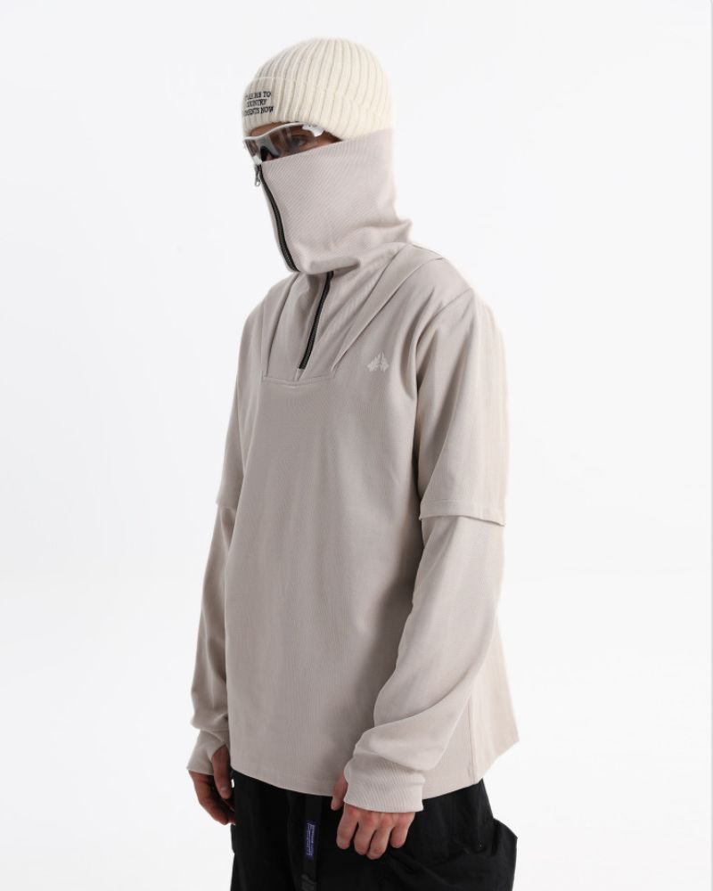 Multi-form Outdoor High Neck Hoodie