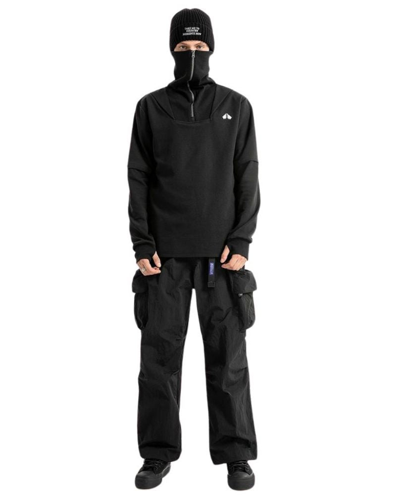 Multi-form Outdoor High Neck Hoodie